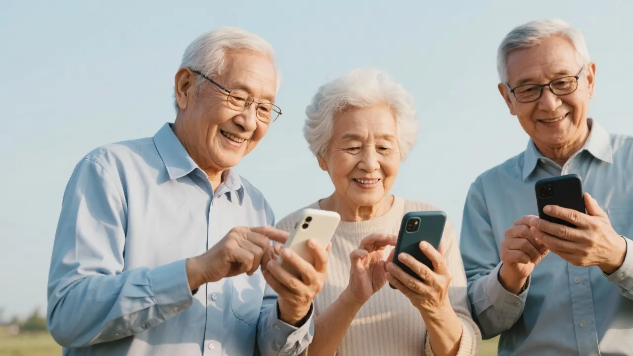 Complimentary Smartphones for Seniors