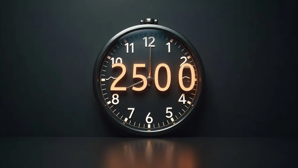 Understanding 2500 Seconds: A Comprehensive Guide