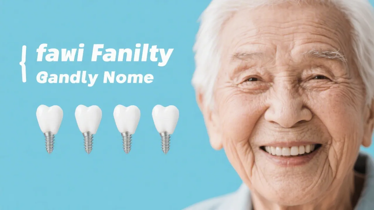 Screwless Dental Implants for Seniors